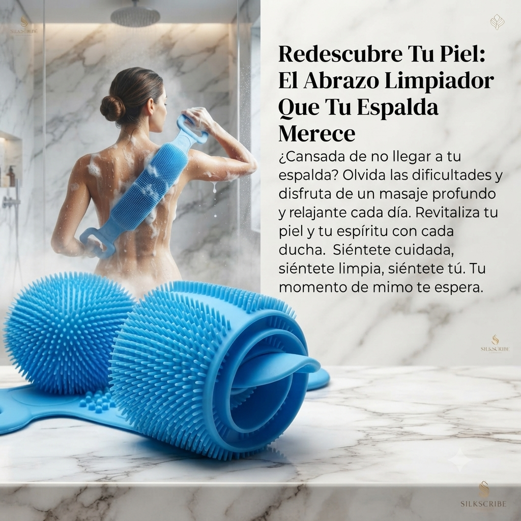 Silicona Exfoliante De Bano X2