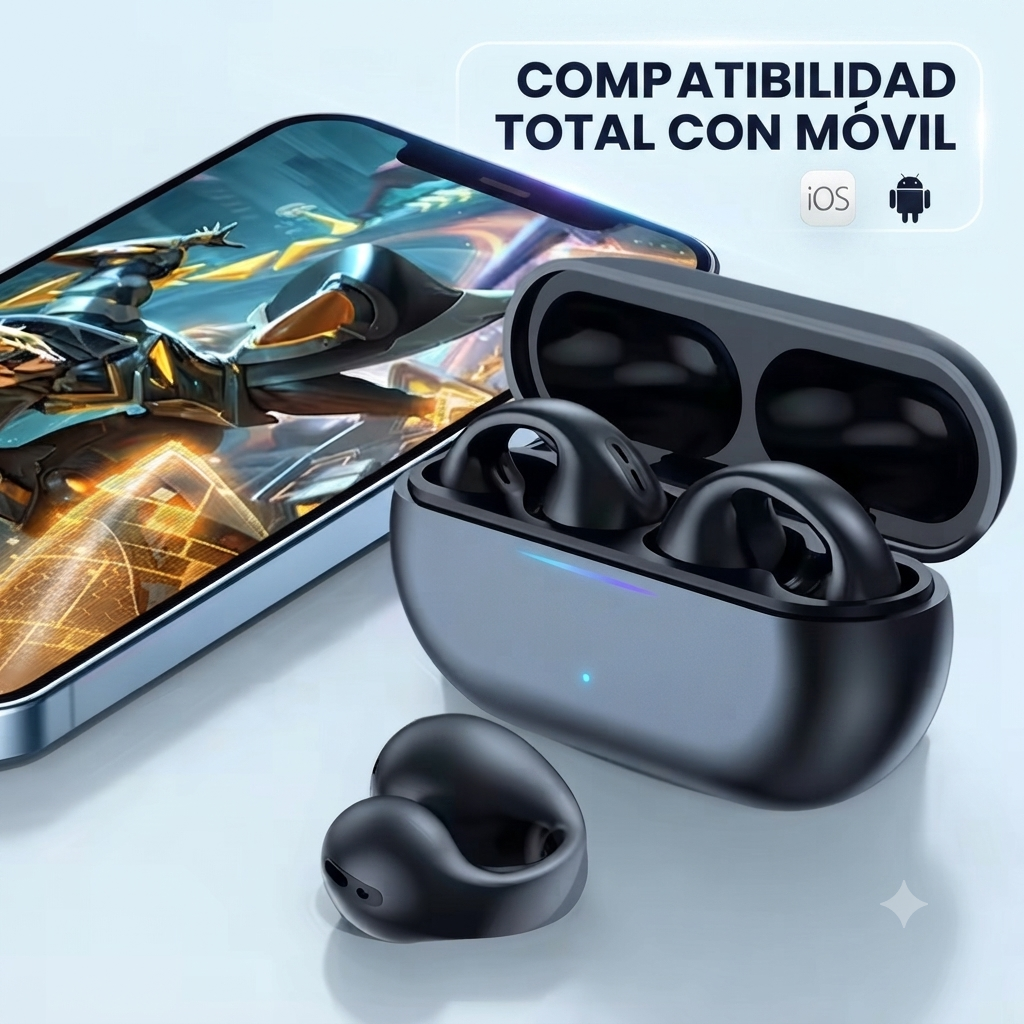 AirsPro 🛡️Audifonos Conduccion Osea Inalambricos👉🏻🔥
