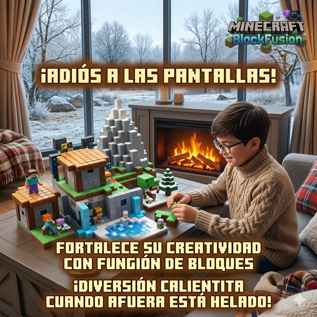 Minecraf: Bloques Mangneticos Premium 28 Piezas