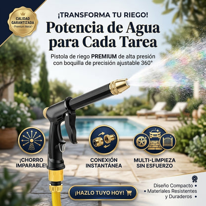 🤯Boquilla De Agua 💧De Alta Presion 5 En 1🔥😯