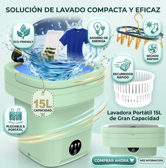 Mini Lavadora Centrifugado 6.5 Litros