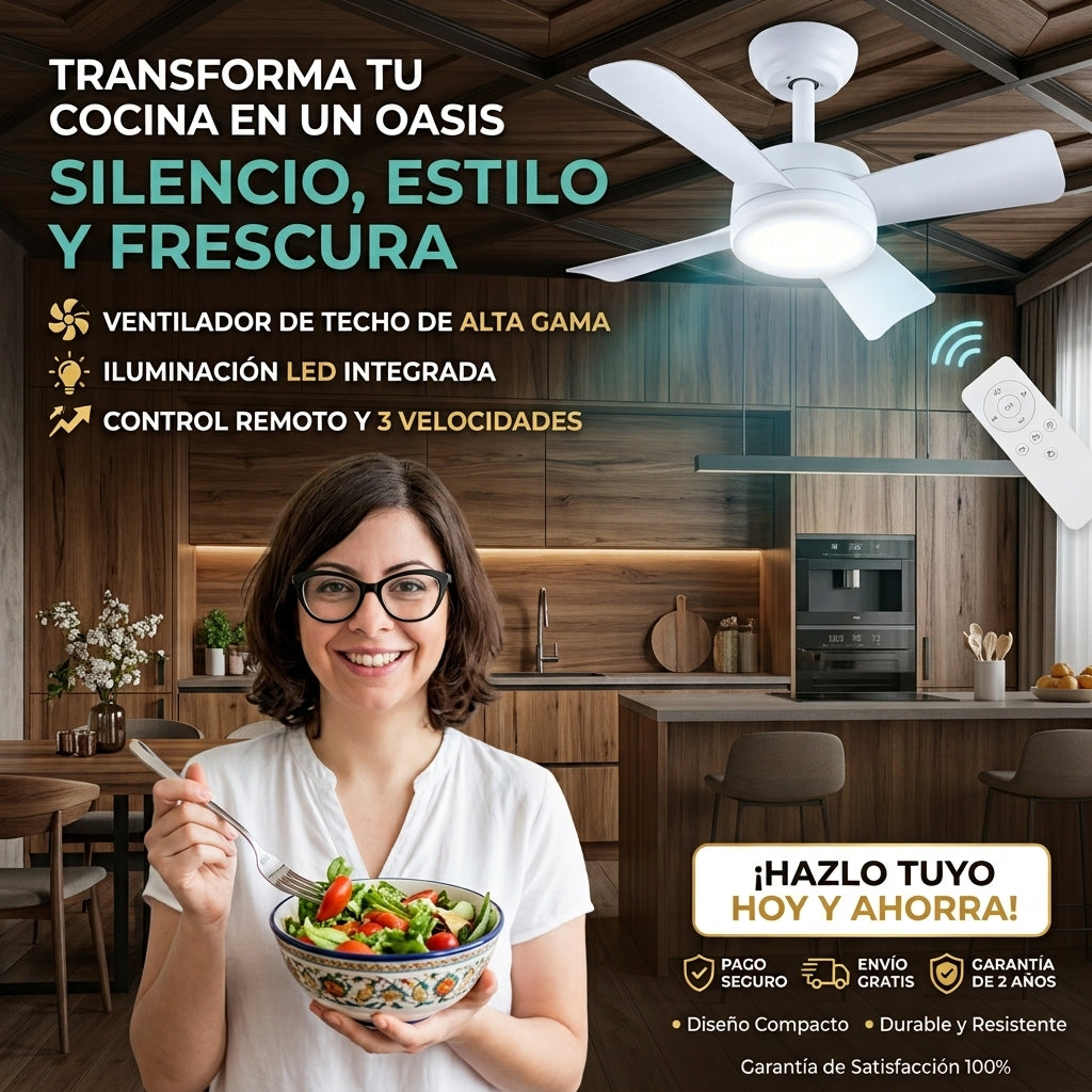 Socket Fanlight Ventilador💨 Con modos Luz🤯👌