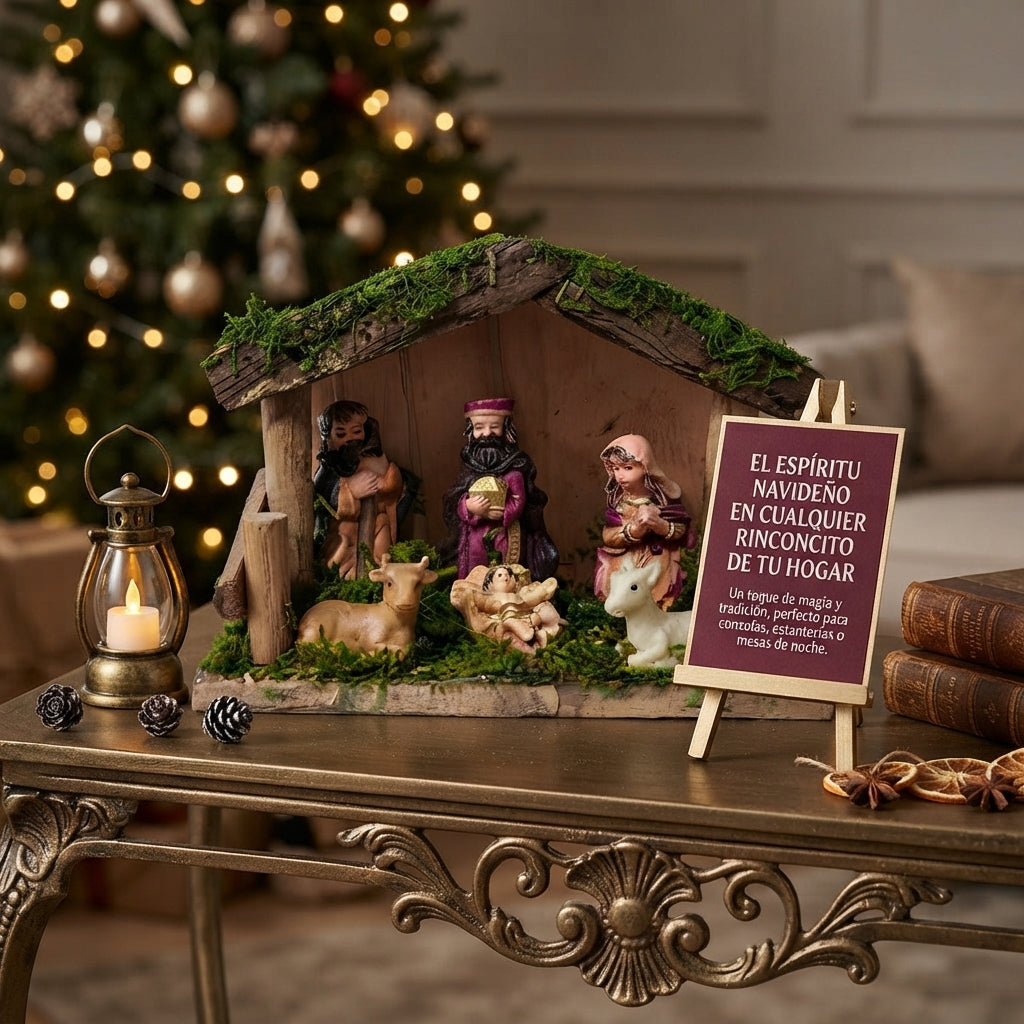 🏠 Nacimiento, Diseño Especial de Navidad💫 Detalles para Recordar
