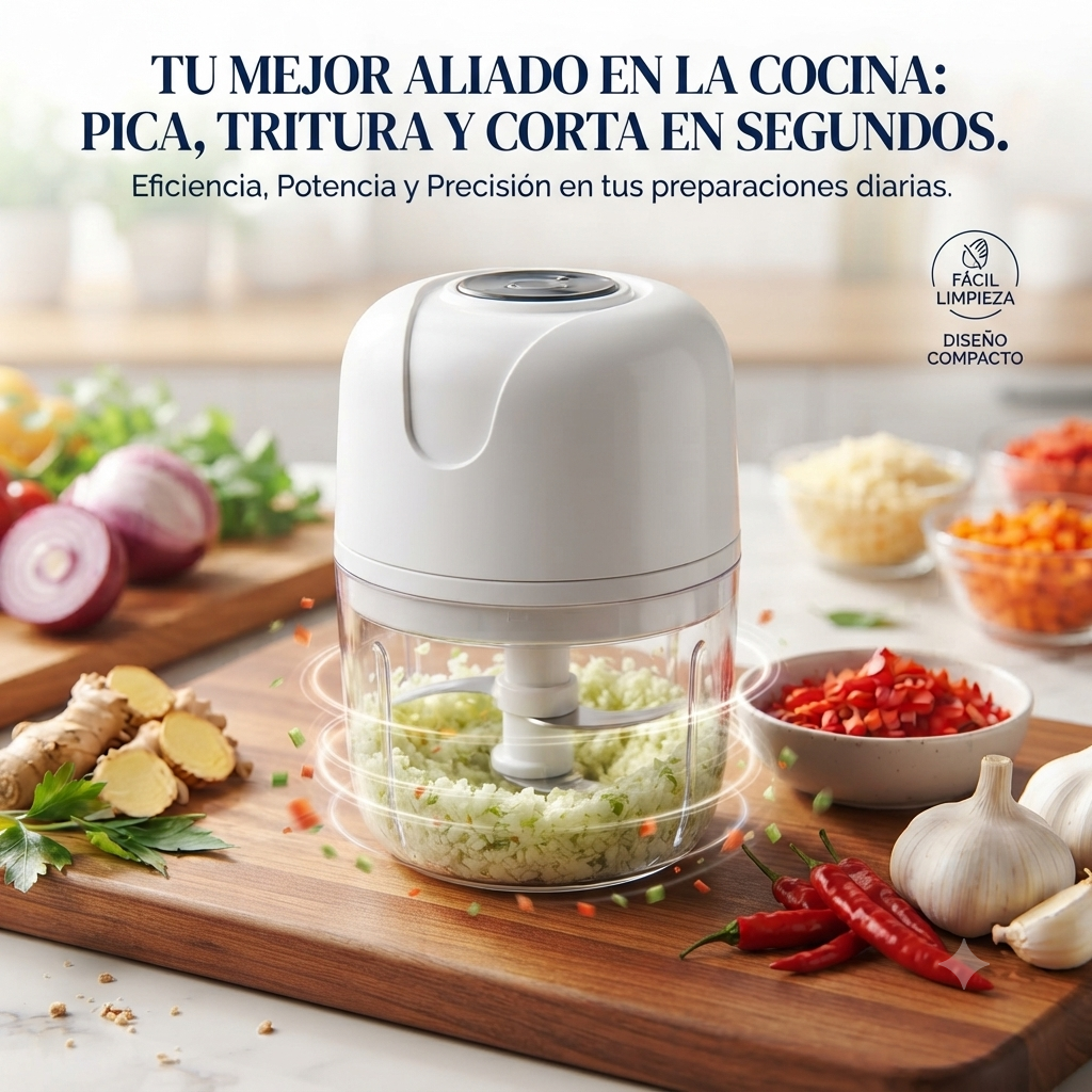 Procesador De Alimentos Electrico 250ml