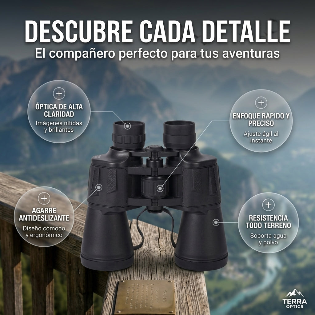 Binoculares Militares Potentes 20x50