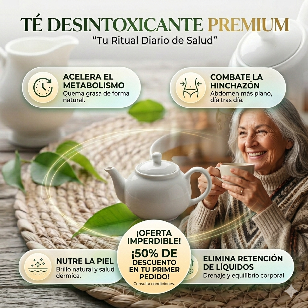 Té 🍵Desintoxicacion Nocturna 👉🏻¡Dile adiós a la pesadez y recupera tu bienestar!