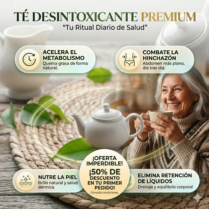 Té 🍵Desintoxicacion Nocturna 👉🏻¡Dile adiós a la pesadez y recupera tu bienestar!
