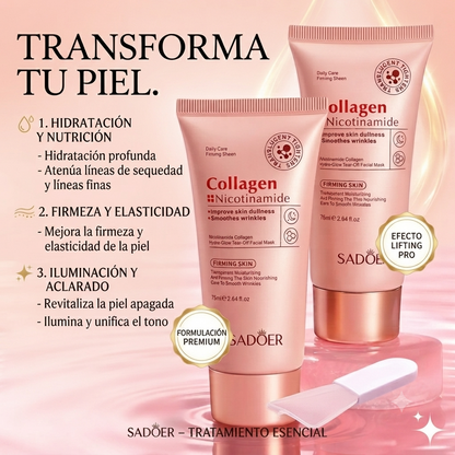 Mascarilla Facial Colageno Niacinamida