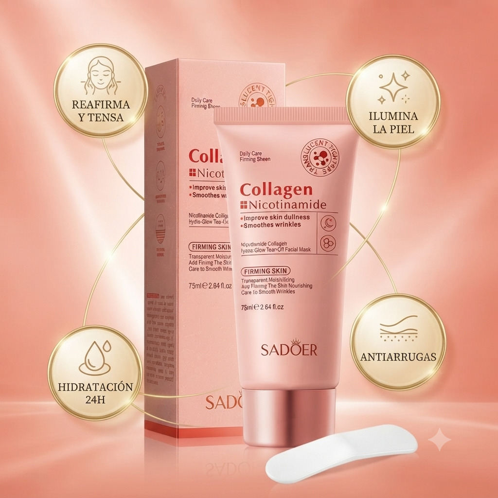 Mascarilla Facial Colageno Niacinamida