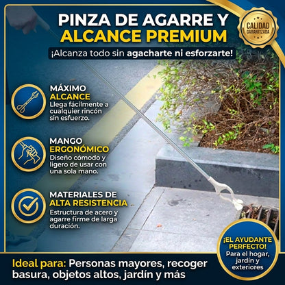 Agarre Premium: Pinza de alcance 😯🔥hace que todo sea más fácil 🛡️