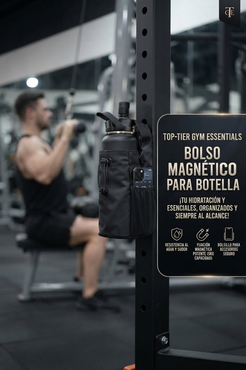 💪🏻🤯Gympack  Bolso Magnético Para Gimnasio 🏋🏻‍♀️🚵🏻‍♀️