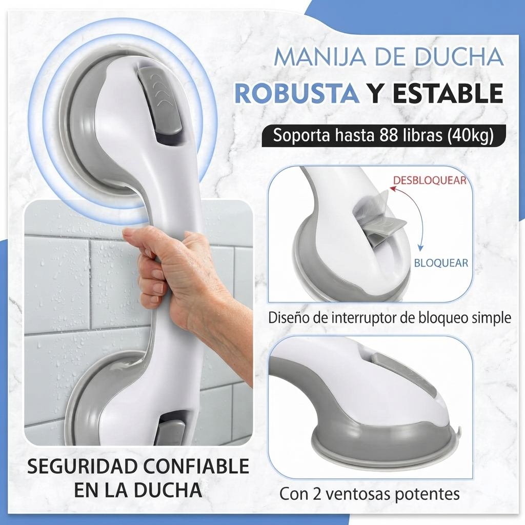2x1 Manilla Adherente Soporte Seguridad 🛡️en todo lugar 😉