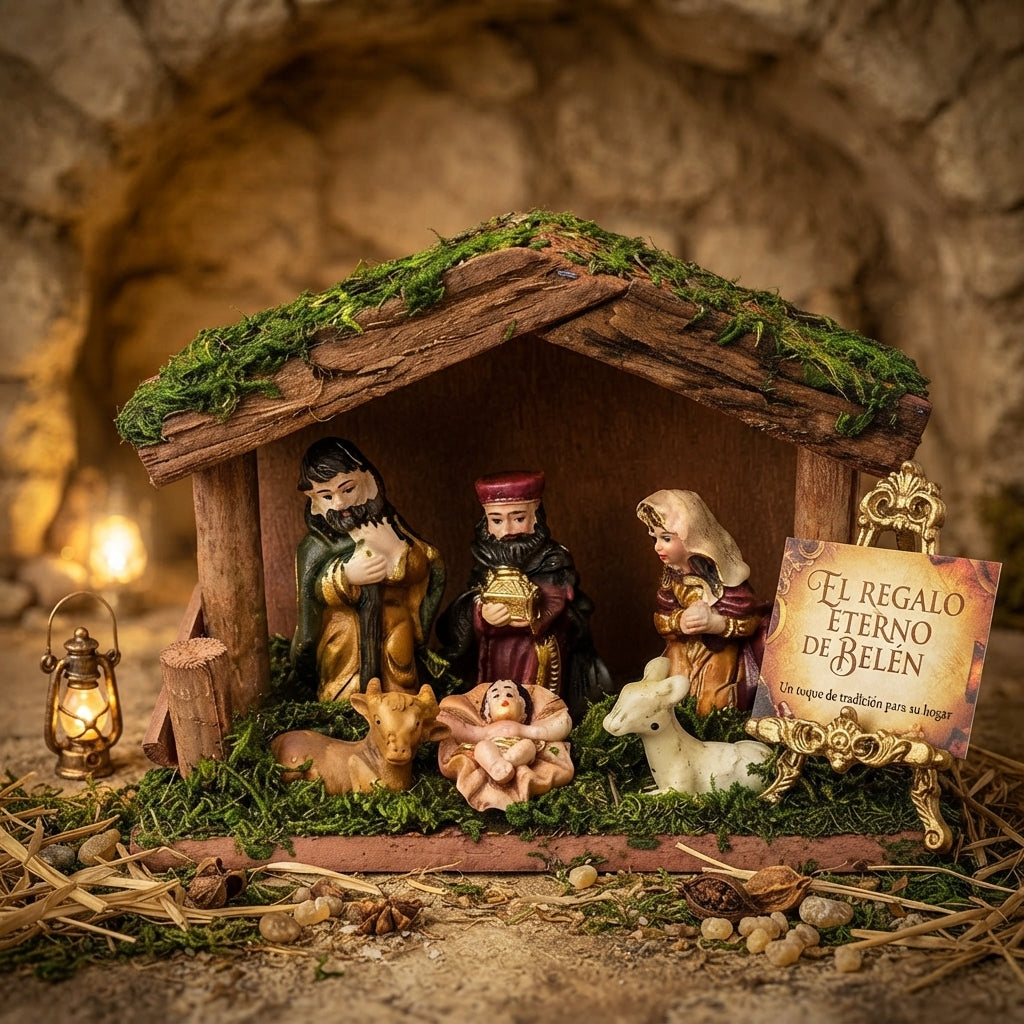 🏠 Nacimiento, Diseño Especial de Navidad💫 Detalles para Recordar