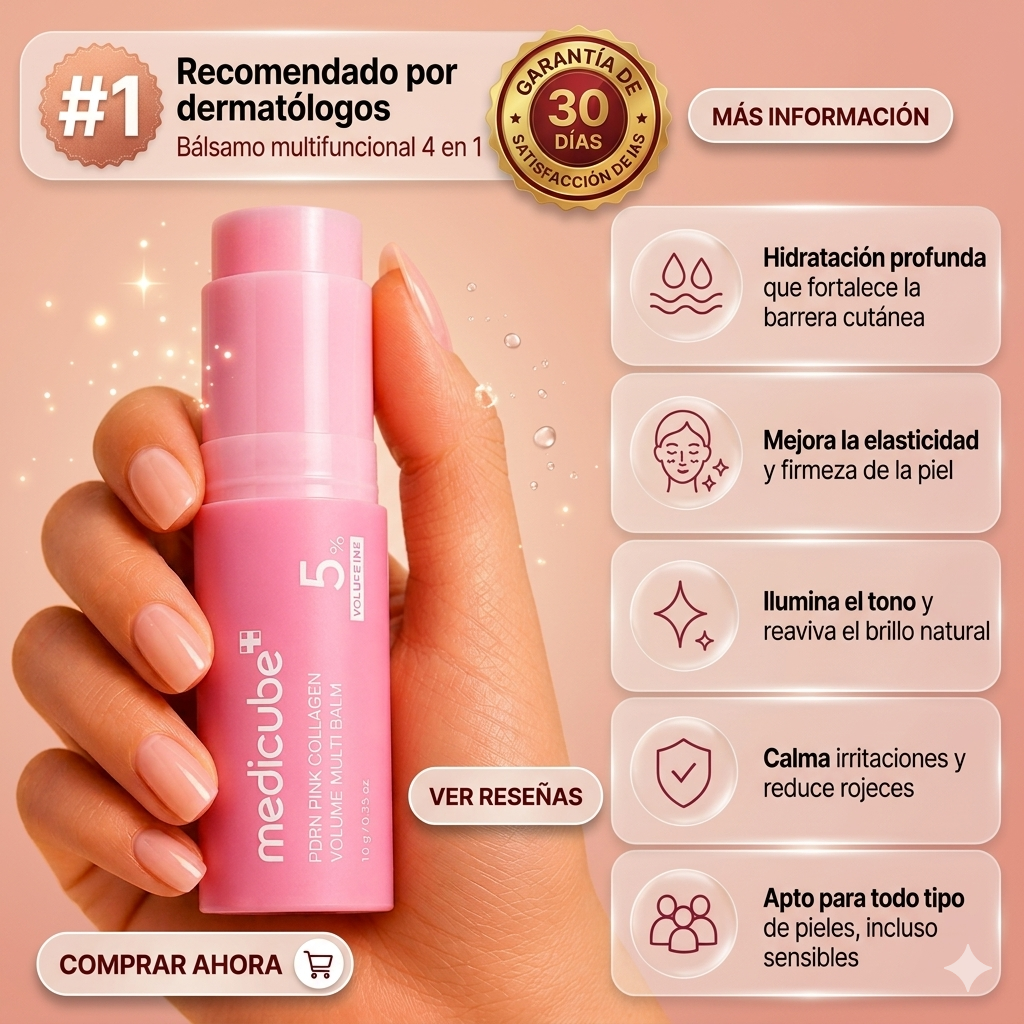 BÁLSAMO FACIAL EN STICK — HIDRATACIÓN, FIRMEZA Y LUMINOSIDAD INSTANTÁNEA