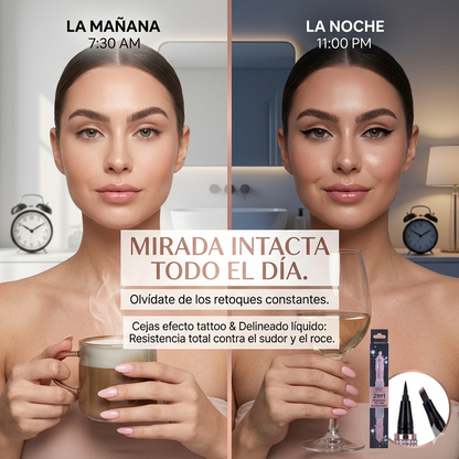 OFERTA 2X1 Maybelline Delineador De Ojos Y Ceja Tattoo  🔥Liquid Liner: Tu EStilo 😉