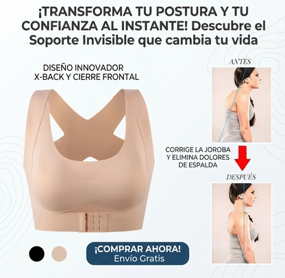 2x1 👉🏻OFERTA🔥 Sujetador Corrector de Postura con Espalda Cruzada 🔥🤯 Comodidad y Estilo