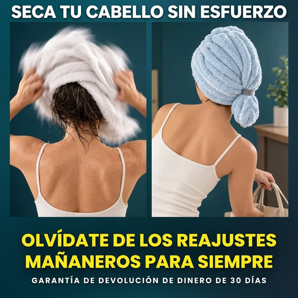 Toalla para cabello en tu rutina de skincare