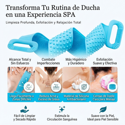 Silicona Exfoliante De Bano X2