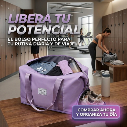 🔥Bolso Deportivo De Mano Para Viaje Y Gym🤯Comodidad y espacio 👜😉