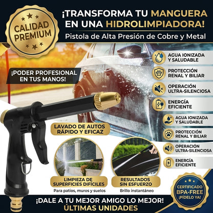 🤯Boquilla De Agua 💧De Alta Presion 5 En 1🔥😯