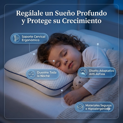 ProtecUltra® Almohada Terapia de Postura 🛡️para niños antironquido, 💤😴