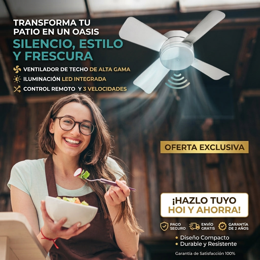 Socket Fanlight Ventilador💨 Con modos Luz🤯👌
