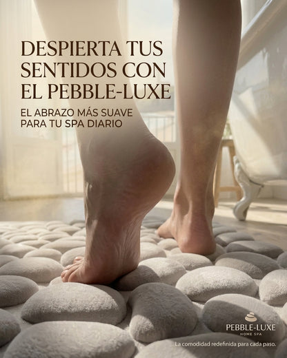 Plebble Luxe🛡️ Alfombra Antideslizante Efecto Piedra👉🏻😉 La comodidad en cada Paso