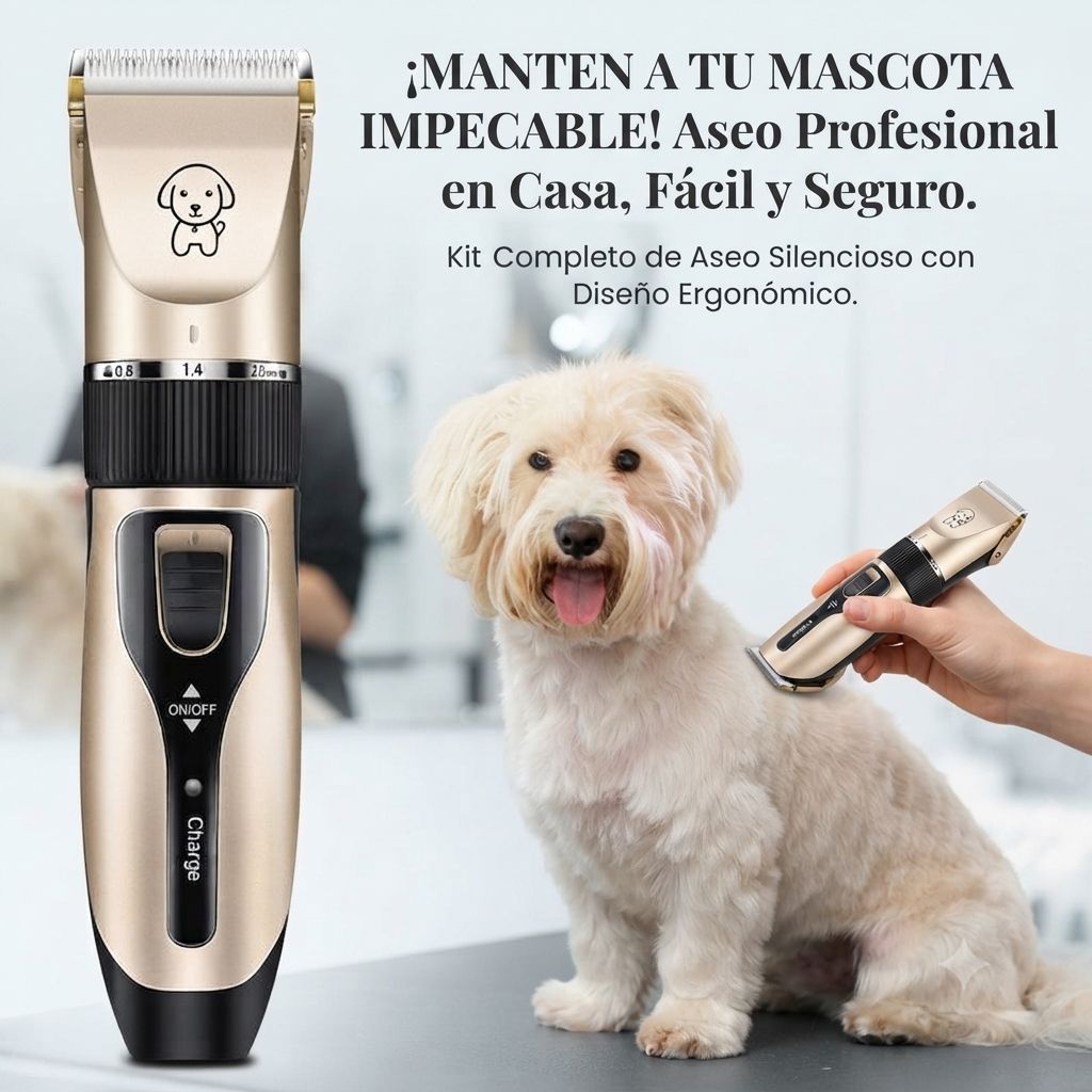 Kit Completo Cortapelos Afeitar Mascotas🦮🐈