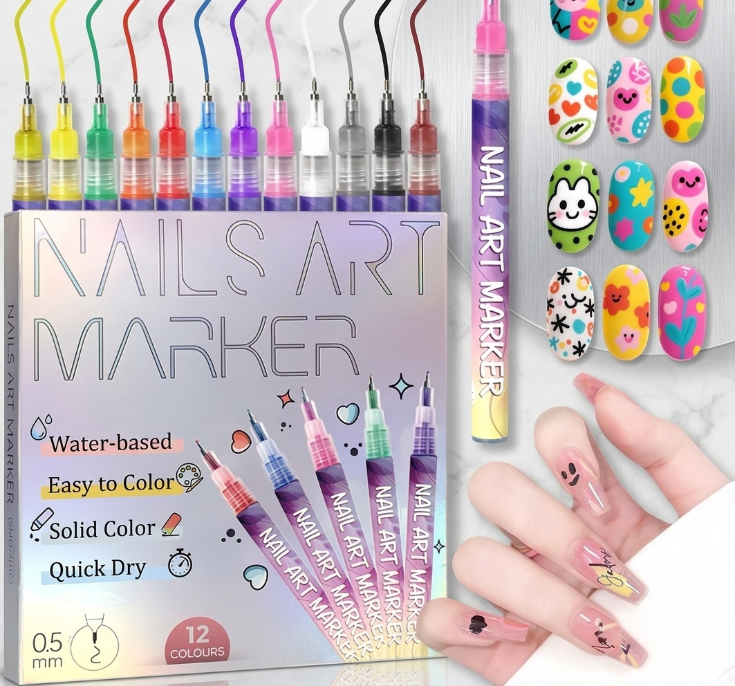SET NAIL: 🤯 12 Marcadores Para 😉💅🏻uñas perfectas 👉🏻🔥