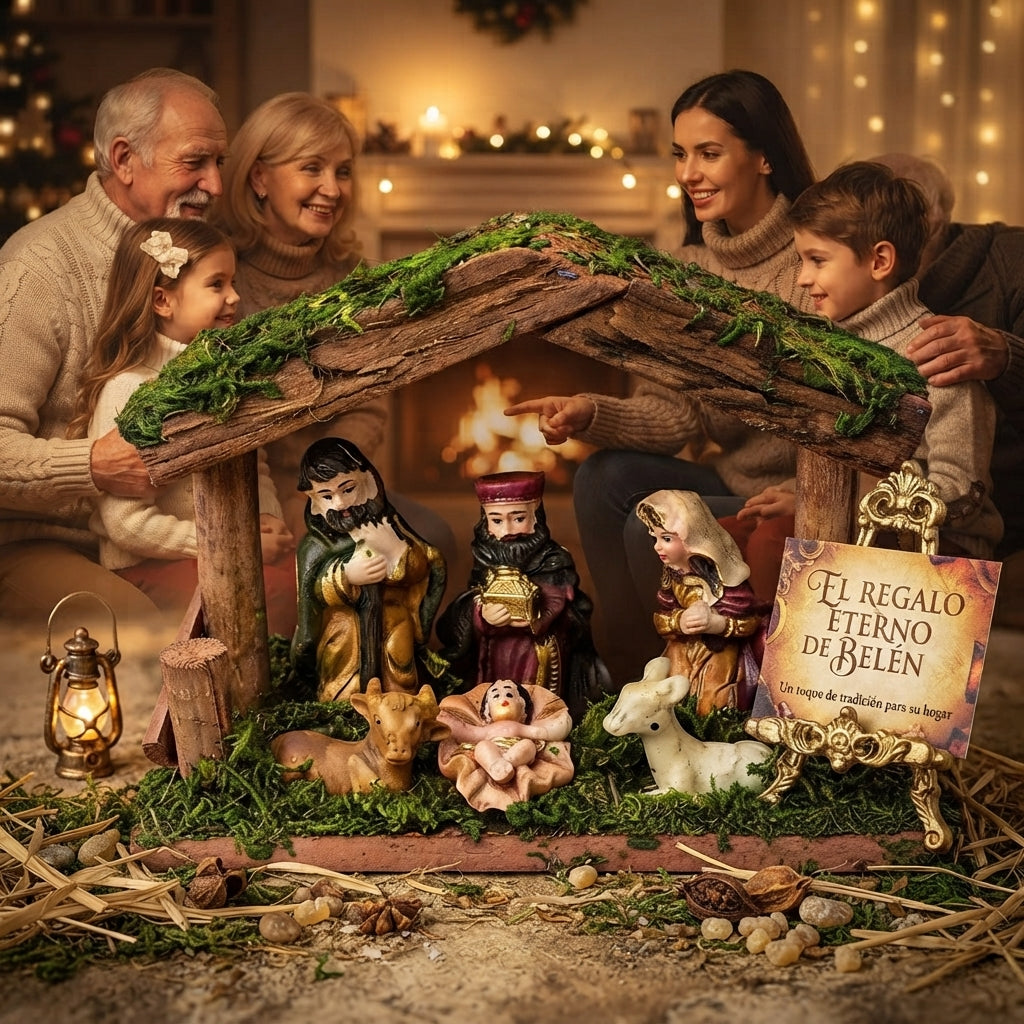 🏠 Nacimiento, Diseño Especial de Navidad💫 Detalles para Recordar