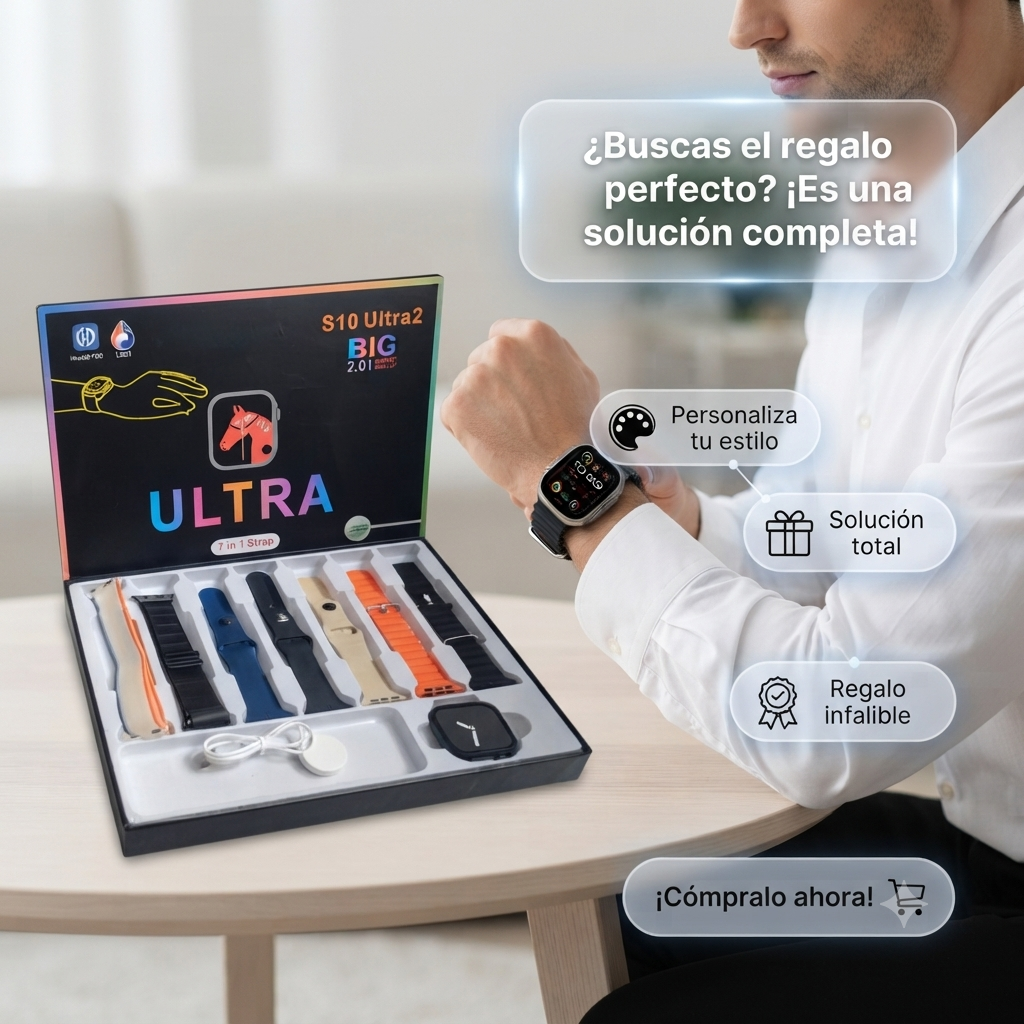 Reloj Smartwatch Bluetooth 8 Correa