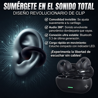 AirsPro 🛡️Audifonos Conduccion Osea Inalambricos👉🏻🔥