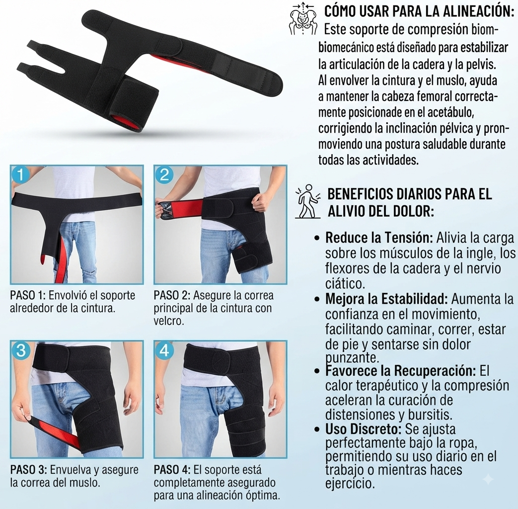 Soporte Cadera Muslera Ciatica