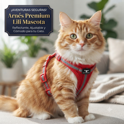 2x1 Kitten Cat Harness Lead ajustable Para Gato: Libertad y Seguridad en cada Paseo🐱