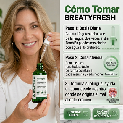 Breatify Gotas Para Mal Aliento:  Cambia tu enfoque con Wellfresh 👇