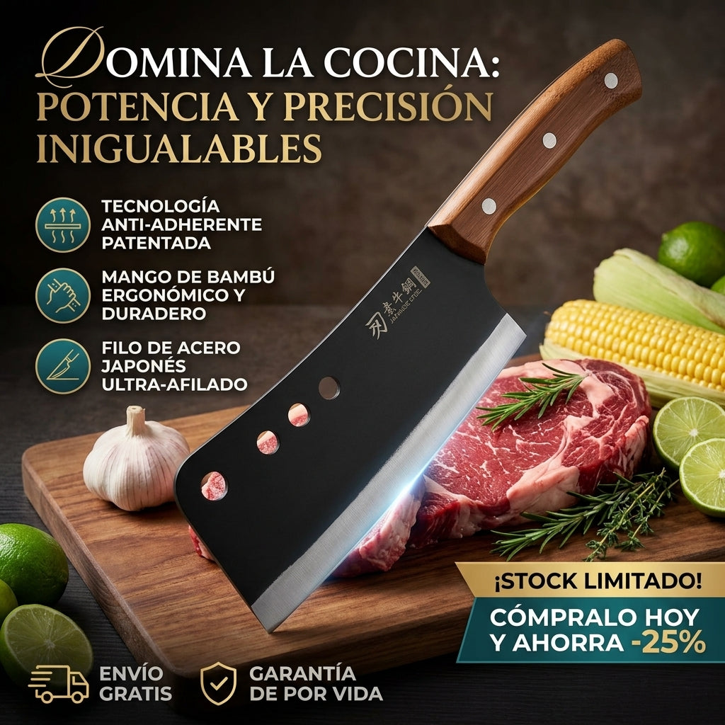 LLEVATE UNO GRATIS 👉🏻🤯Cuchillo Chef👨🏻‍🍳 Carnicero Multiusos🔪🥩2x1