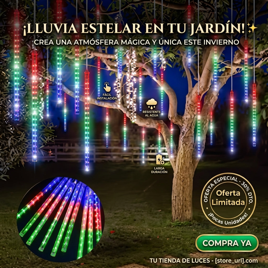 Lluvia De Meteoritos Navidena Solar