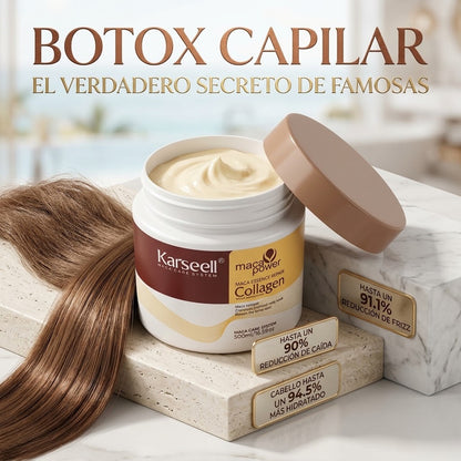Botox Capilar Karseel Hidrata Nutre👉🤯