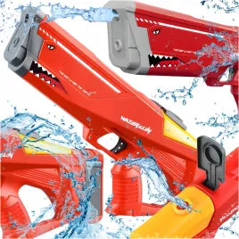 Shark Blaster 🦈Pistola Eléctrica🔥 Recargable Grande para un Verano Increíble 💧👉😎
