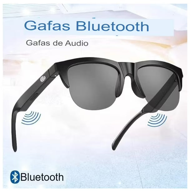😎🔥Lentes inteligentes con Bluetooth 5.3, 🤯control táctil, llamadas. música🧏🏻‍♀️🔥 y filtro UV,⛱️