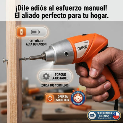 👷🏻Destornillador 4.8v Recargable 45pc👉🏻🔥