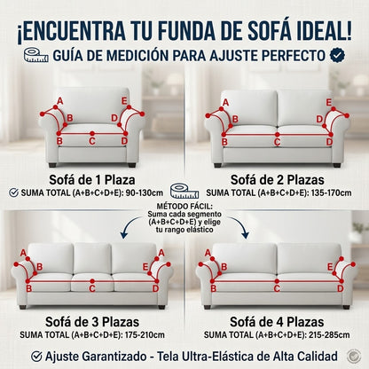 🛋️Funda Protectora Para Sofa De 3 Cuerpos✨👉🏡