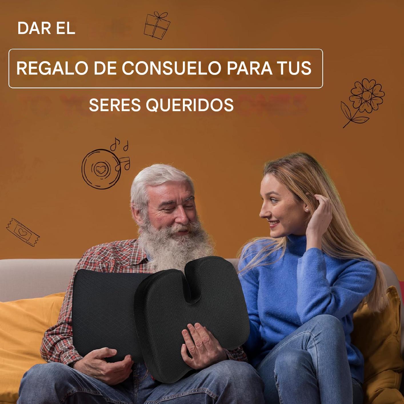 ❤️ERGOCOJIN RELAX  COJÍN GEL  PREMIUM VISCOELÁSTICO PARA EL COXIS💪